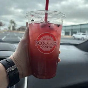 Strawberry lime quencher