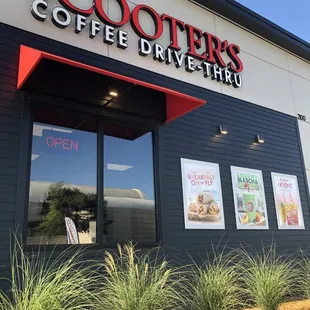 the front of the store