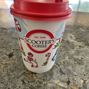 Carmelicous flavored coffee