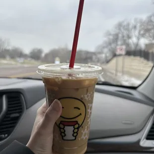 Iced Vanilla Oat Milk Latte