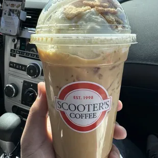 Cinnamon Toast Crunch iced latte