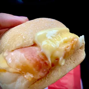 Bacon Ciabatta Breakfast Sandwich