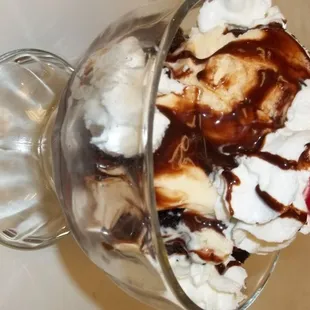 Chocolate Brownie Sundae