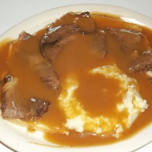 Hot Beef Dinner