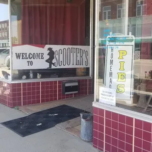 Outside- front Entrance