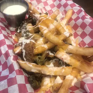 Scooters Spanish fries are the bomb!!