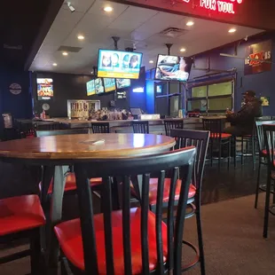 Bar area.