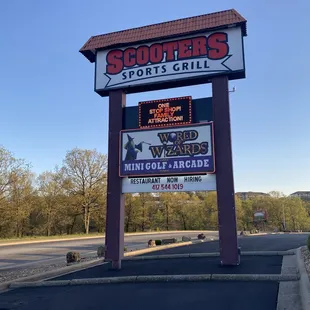 Scooters on same site as World of Wizards