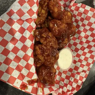 Bbq boneless wings