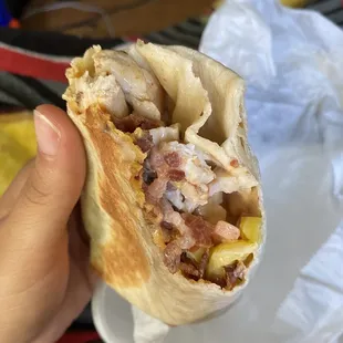 Club Chicken Wrap