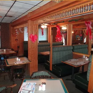 the interior of a restaurant