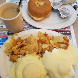food, bagels, bagel