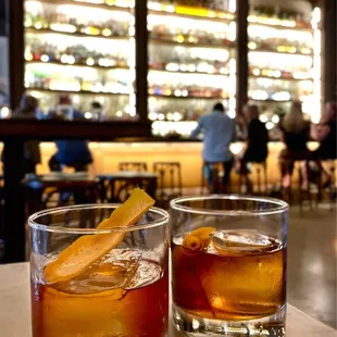 Bullock&apos;s - Wilshire ($16) and Scopa Single Barrel Old Fashioned ($19)