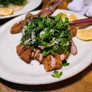 Veal Chop Milanese