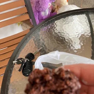 Chocolate macaroon