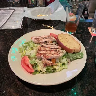 Chicken Ceasar Salad.