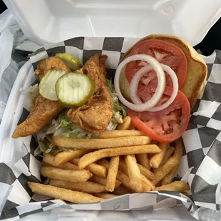 Fried Chicken Sandwiches