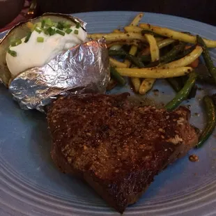 Steak &amp; loaded mash potato