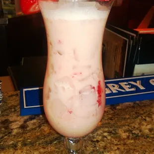 Strawberry Shortcake drink.....delicious!!! I love the variety of drinks here.