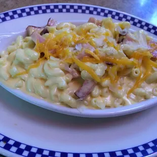 Mac &amp; cheese w/ham