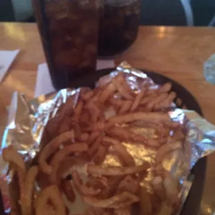 Onion ring straws