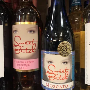 a variety of bottles of wine