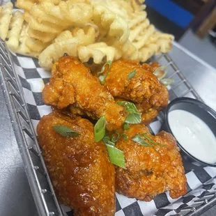 Delicious wings