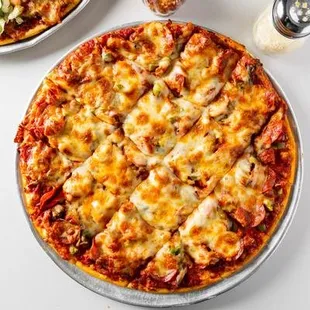 pizza, food