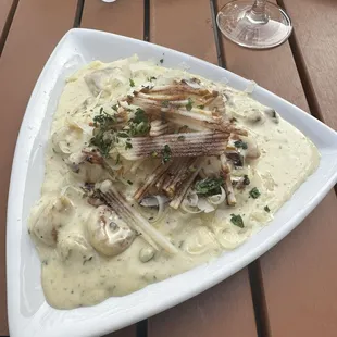 Gnocchi was delicious and the only part of the evening worth anything.