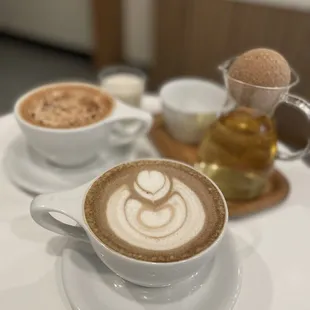 hojicha latte