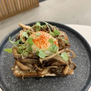 Mushroom toast - my fav item here