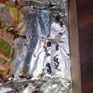 Foil lined box