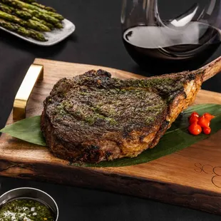 40oz Prime Dry-Aged Long-Bone Ribeye