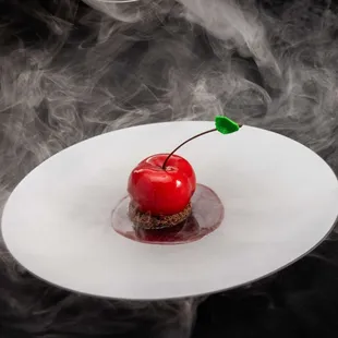 Cherry Chocolate Mousse