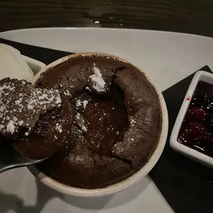Chocolate soufflé