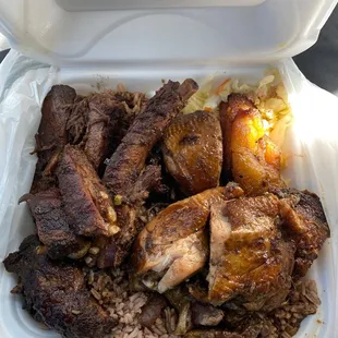 BBQ Jerk Chicken &amp; Ribs