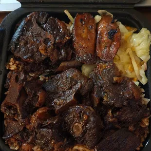 Oxtail plate