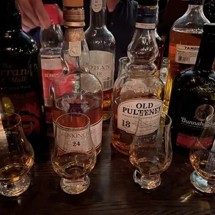 Whiskey flight.