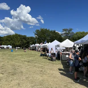 Lots of festival specific vendors