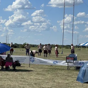 And the men's games were interesting ....tough guys in incredible heat