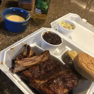 Full Rack side of Spicy Baked Beans