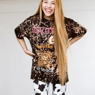 Model shoot for clothing company