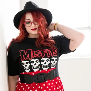 Model shoot for clothing company