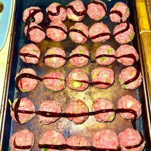 Hoisin Meatballs