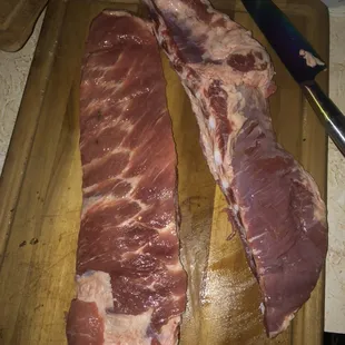 Baby Back Ribs Prep