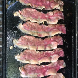 Steak Bacon