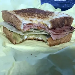 Pressed Ham Sandwich