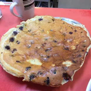 Medium blueberry pancake