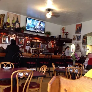 Snapshot of the Bar area.