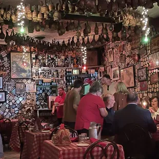 Restaurant interior.